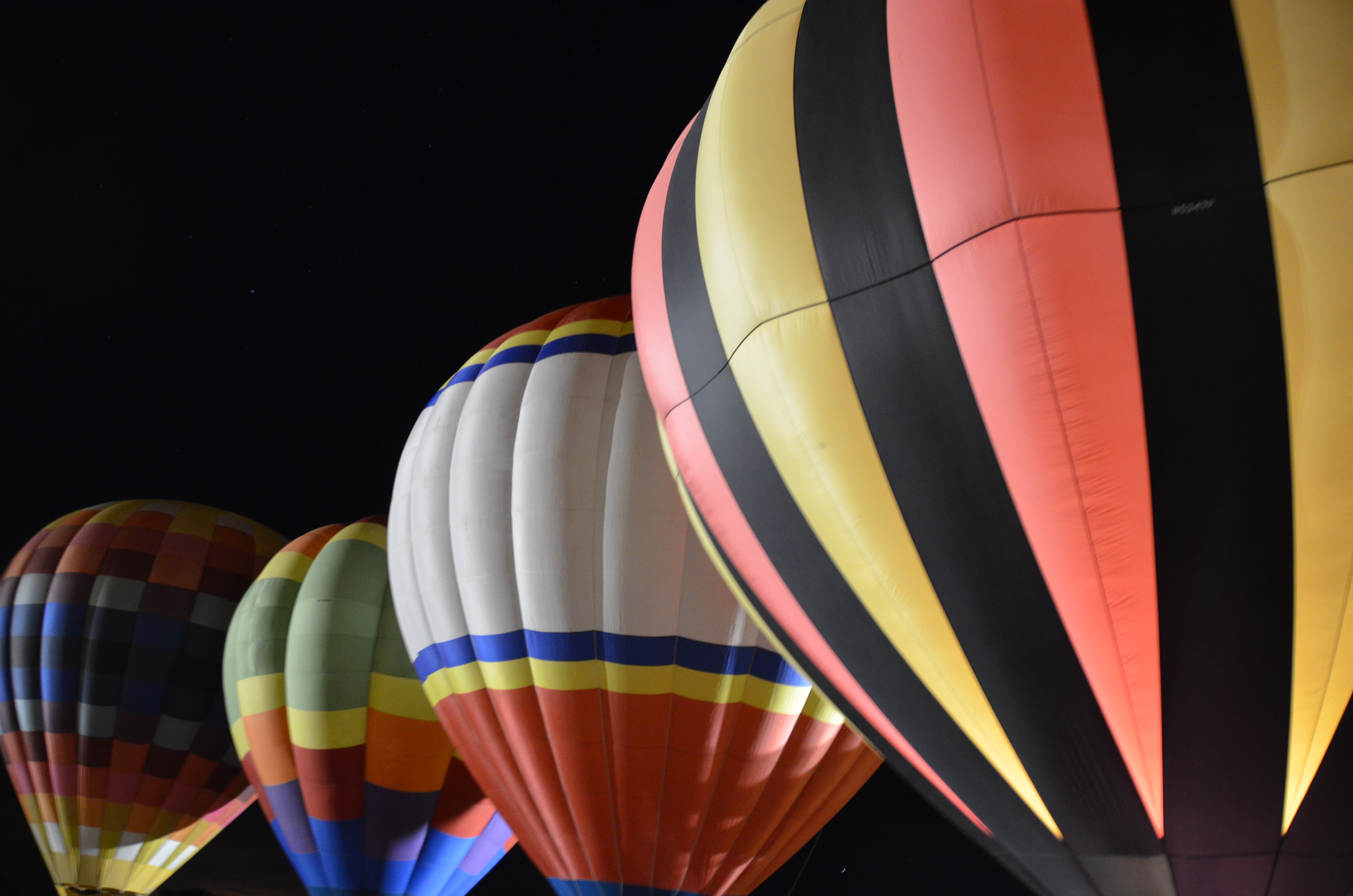Balloon glow taken in Tubac, Arizona.